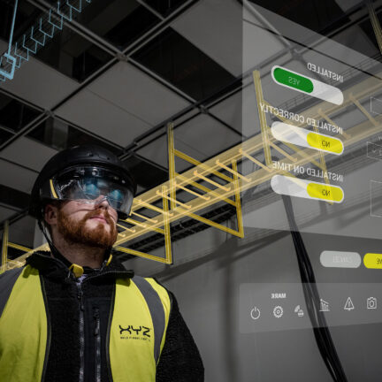 future of construction with augmented reality