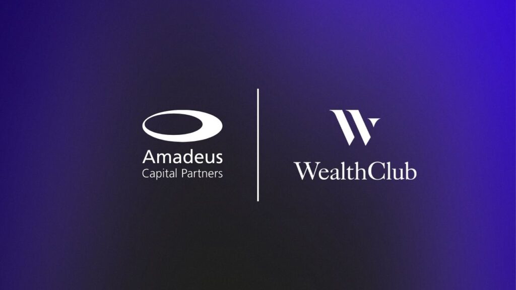 Amadeus Capital Partners and Wealth Club logos side by side to represent the Amadeus EIS Fund.