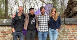 Stateful Robotics' founders together for $4.8m funding announcement.