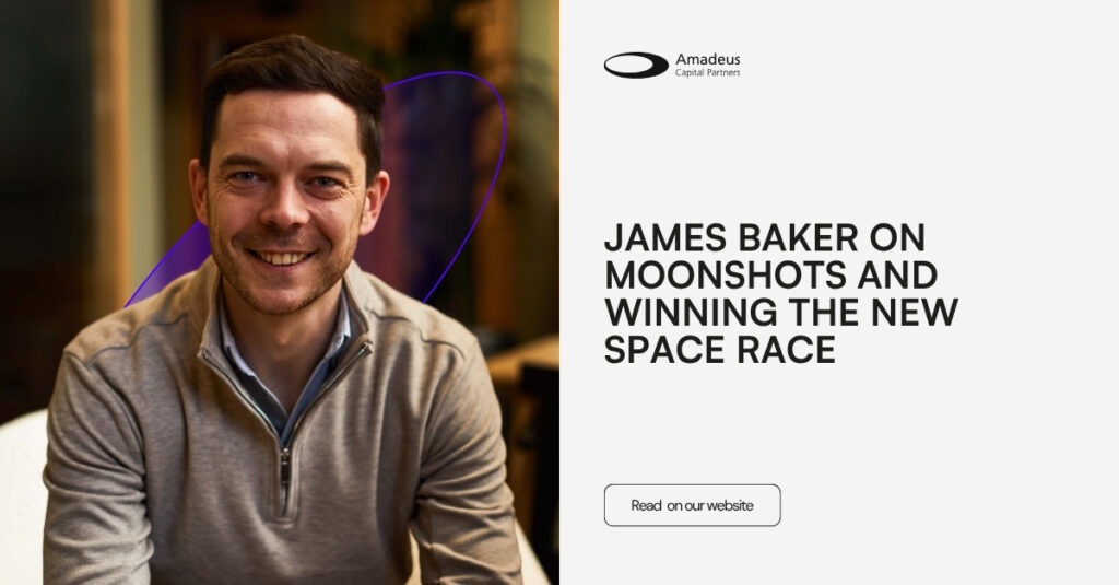 Amadeus Principal James Baker on moonshots and winning the new space race. 