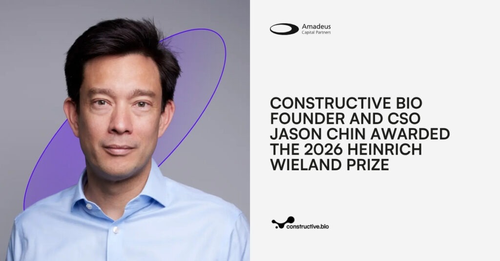Jason Chin is awarded the 2026 Heinrich Wieland Prize. 